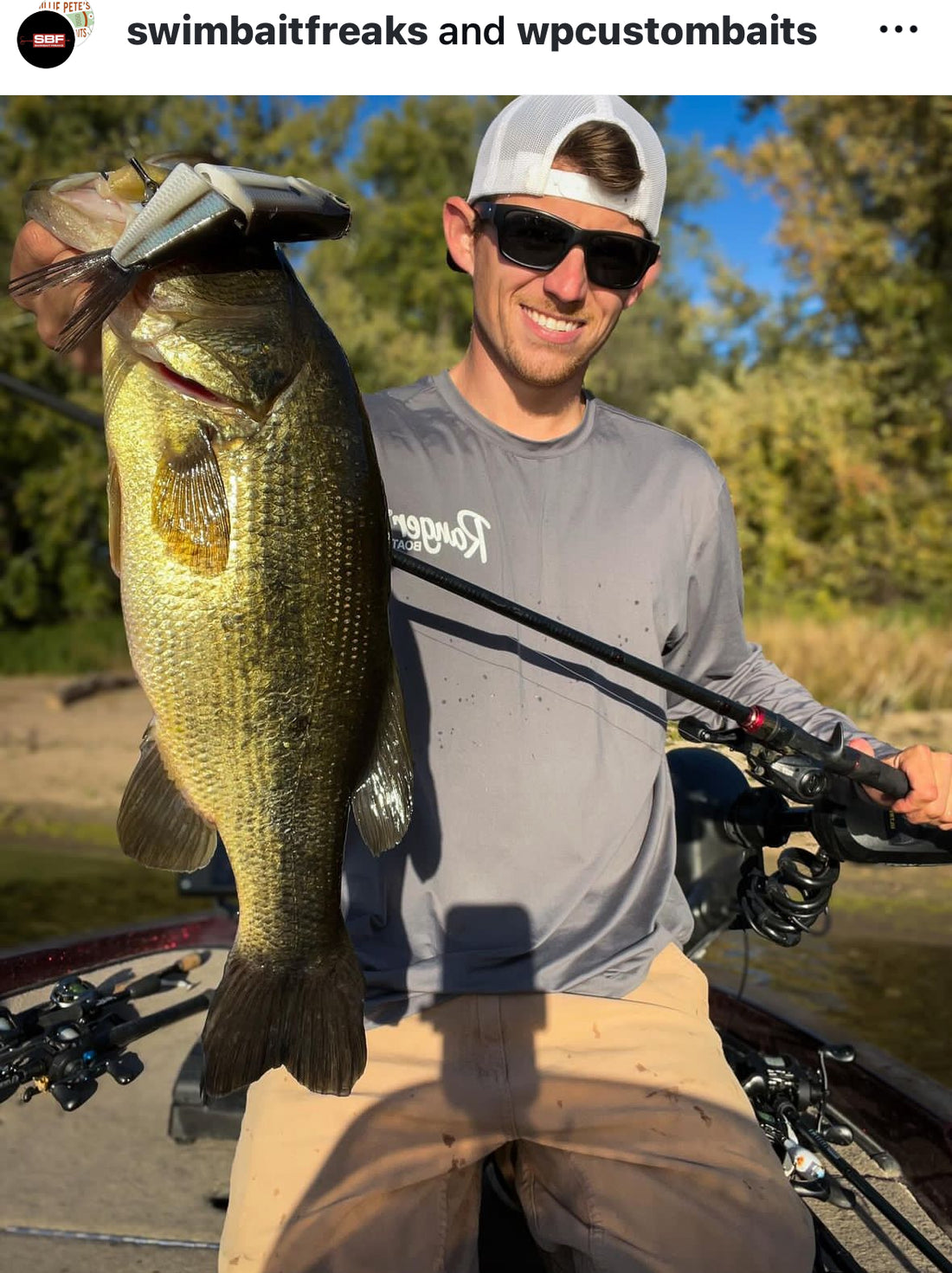 Tyler Mohr, Swimbaitfreaks, catching them!